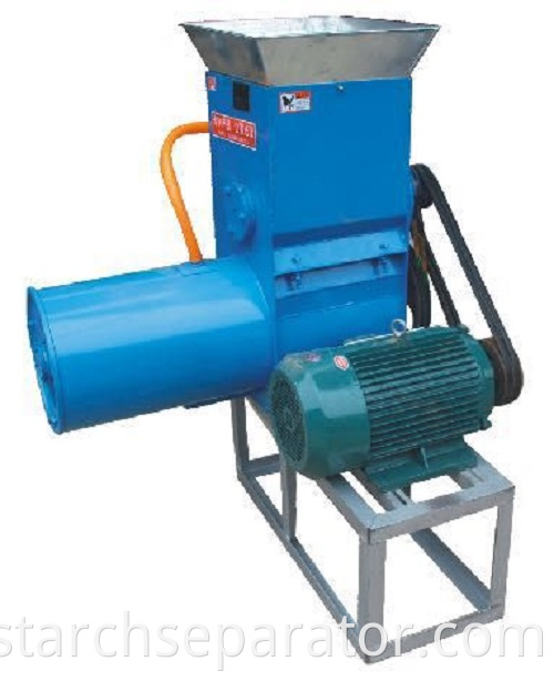 Small miniature coupling starch separator